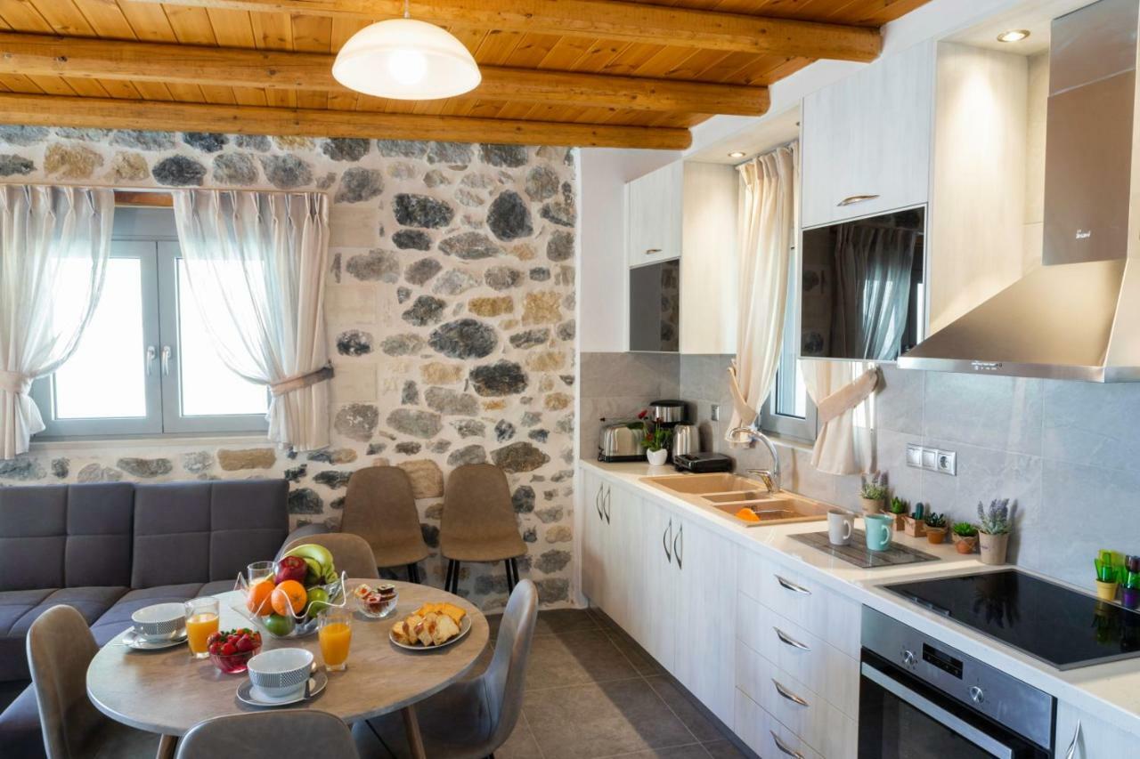 Marilena Natural Stone House, By Hellocrete Pigí Zewnętrze zdjęcie